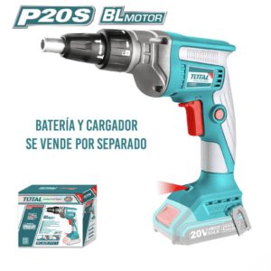 Atornillador Yesero Brushless 1/4” Hex 20V TOTAL
