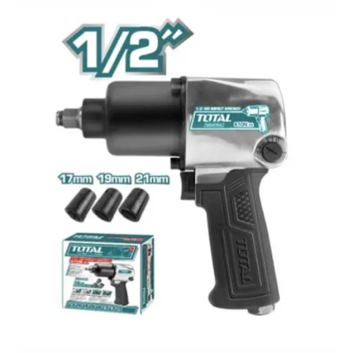 Llave de Impacto Neumática Industrial 12 610Nm total